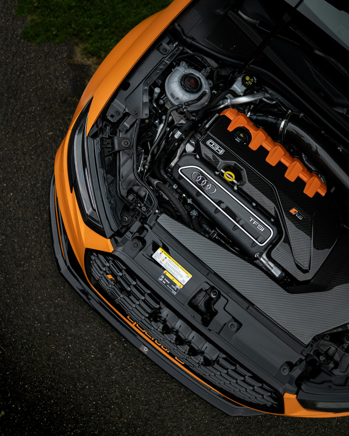 Car engine bay